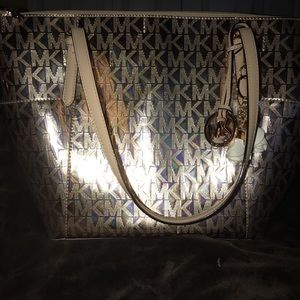Michael Kors Rose Gold Tote